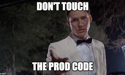 No Prod Code Rule