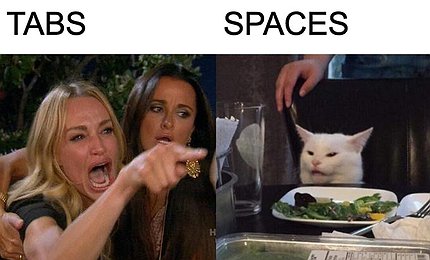 Tabs vs Spaces